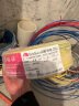 飞雕（FEIDIAO）电线电缆 BV1.5平方国标家用铜芯电线单芯单股铜线100米 蓝色零线 实拍图