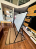 BBNEW 90*150cmA型白板写字板支架式稳固书写家用教学/会议办公培训可折叠升降黑板 NEWF90150 实拍图
