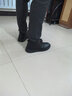 堡度驰冬季男士棉鞋羊毛羊皮毛一体棉皮鞋加绒加厚保暖东北男鞋 黑色 42 实拍图