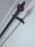 馨菲羽顶装侧装单杆窗帘杆罗马杆配件支架座底座架子托杆托挂钩配件 加厚枣红单支架 实拍图