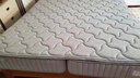 纳曲折叠床垫家用一半软一半硬席梦思软硬两用分体式床垫可折叠 21cm正面适中2cm乳胶+独立簧 1800mm*2000mm 实拍图