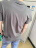 啄木鸟t恤男短袖潮流纯棉上衣服新款半袖体恤男士加大码衣服男 AT005灰色+AT004白色 XL 实拍图
