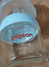 贝亲（Pigeon）婴儿玻璃奶瓶 第3代仿母乳质感耐热自带SS号 80ml 日本原装进口 实拍图