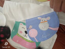 沐凡隔汗巾儿童宝宝吸汗巾0-6岁 四季婴幼儿园纯棉纱布加大擦汗垫背巾 加大6层[适于6-12岁] 5条装 动物 实拍图