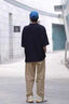 顶峰保罗（Dingfengbaoluo）休闲裤男春夏季纯棉工装裤直筒裤宽松潮牌百搭长裤HK22374卡其4XL 实拍图