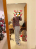 iiJin艾今经典10cm厚底内增高简约休闲百搭帆布高帮鞋女AF005DBU(AL) 黑色 37 实拍图