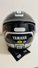 雅马哈摩托车电动车头盔3C认证男女四季轻便安全帽四分之三盔春夏 白剑（贴面版型） XL 实拍图