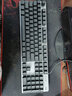 罗技（Logitech） K845 有线机械办公键盘 游戏电竞 朋克复古键盘外设电脑笔记本节日礼物 diy个性键帽 K845(茶轴)+经典朋克键帽-黑 实拍图