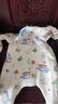 南极人婴儿童分腿睡袋春秋天竹棉前6后4纱布宝宝防踢被子睡衣80码 实拍图