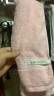 洁丽雅（Grace）5A级抗菌毛巾纯棉吸水素色柔软洁面巾擦脸巾 单条装 藕粉色 实拍图