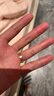 卡地亚（Cartier）戒指男女同款3.6毫米宽LOVE结婚婚戒情侣对戒 生日礼物送女友老婆 B4085200 18K玫瑰金色 54 实拍图