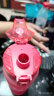 DFIFAN运动水杯大容量塑料杯子男女户外骑行健身水壶便携水瓶学生随手杯 粉红色（磨砂款） 1000ml 实拍图