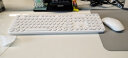 雷柏（Rapoo） X260S 键鼠套装 无线键鼠套装 办公键盘鼠标套装 电脑键盘 笔记本键盘 白色 晒单实拍图