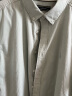 哈吉斯（HAZZYS）男装 2024夏季新款男衬衣纯色商务休闲通勤短袖衬衫男ATCZK1BBF50 浅绿色LG 180/100A 50 晒单实拍图