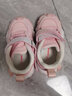 巴布豆（BOBDOG）童鞋宝宝鞋子冬季加绒新款加厚二棉鞋小童软底学步鞋女 果粉色 25 适合脚长14.8cm 实拍图