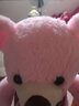 筱星晴泰迪熊公仔毛绒玩具布娃娃玩偶熊猫睡觉抱枕六一儿童节送女友礼物 粉色love爱心熊 60厘米 实拍图