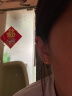 六福珠宝足金元气镂空花朵黄金耳钉 计价 HXGTBE0017 约1.84克-配硅胶耳堵 晒单实拍图