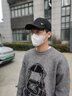 七匹狼（SEPTWOLVES）帽子男棒球帽男士经典防晒鸭舌帽纯棉男帽休闲户外遮阳帽运动夏帽 黑色金标【纯棉透气】 实拍图