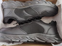 安踏男鞋运动鞋男冬季保暖棉鞋软底跑步鞋黑色鞋子男休闲鞋减震跑鞋子 【店长推荐秋季皮网拼接】 黑武士 42.5 实拍图