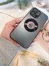酷瑟 适用苹果14promax手机壳iphone保护套镜头全包强力磁吸高端磨砂玻璃防指纹防灰尘男女新款 石墨黑【自带镜头膜+强力磁吸+强抗指纹】 14promax（6.7寸3个摄像头） 实拍图