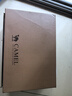 骆驼（CAMEL）磨砂牛皮男士工装大头休闲皮鞋 G13A307163 黑色 40  实拍图
