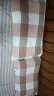洁丽雅（Grace）家纺 绅士格纯棉加厚吸汗大枕巾 两条装 粉色 145g/条 80*50cm 晒单实拍图