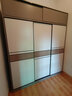 京桐（JINGTONG）衣柜卧室家用简约储物衣柜实木质衣橱两门大衣柜推拉门 【2米主柜】+顶柜 3门 实拍图