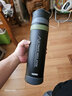 膳魔师（THERMOS）新款保温杯FFX-900户外登山保温大容量男女士运动水杯不锈钢 磨砂黑配杯套 900ml 实拍图