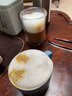 德颐DE-720智能双彩屏意式全自动咖啡机一键意式美式花式咖啡/家用商用办公室/现磨豆自动奶泡自动清洗 智能咖啡机 经典黑色 实拍图