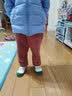 月星童鞋 日本进口幼儿园室内鞋 四季儿童帆布鞋男童小白鞋女孩居家鞋 红色 27 (内长17cm适合脚长16.5cm) 实拍图