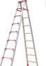齐鲁安然 铝合金梯子【全加固 150CM】双侧折叠梯 1.5米梯子 人字梯 工程梯 仓库梯具 实拍图