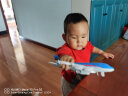彩珀（CAIPO）儿童玩具合金飞机响声回力合金飞机战斗机民航空中客机模型玩具男 A380客机透明款（无支架散装款） 实拍图