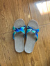 熙慕莱亚麻拖鞋男凉拖鞋女棉麻草家居鞋情侣室内防滑厚底四季夏 绿色 42-43 码【28】男 实拍图