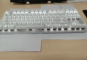 雷蛇 Razer 黑寡妇蜘蛛轻装版 机械键盘 有线电脑办公游戏  白色背光 水银 橙轴 实拍图