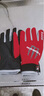 MUXIWEIER手套男女秋冬保暖加绒加厚防风户外骑行装备山地车开车摩托车防滑 加厚爪红色 均码 实拍图