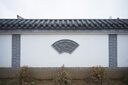 唐语砖雕 仿古青砖浮雕中式别墅围墙装饰 古建庭院仿古砖扇形梅兰竹菊砖雕 扇形牡丹YX1200-6 1200*620*40 实拍图