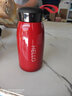 波比熊BOBIIBEAR韩版简约时尚保温杯情侣真空不锈钢便携保温瓶创意学生男女车载大容量高颜值水杯子 哈乐大肚保温杯红520毫升+杯刷 实拍图