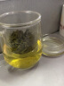 忆壶茶（YIHUTEA） 茶具茶杯玻璃杯 办公室水杯子男女带盖过滤喝茶杯茶水分离杯带把手泡绿茶红茶杯 【玻璃盖】君子杯 500ML 实拍图