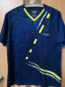 STIGA斯帝卡斯蒂卡乒乓球服装速干吸汗T恤短袖球衣训练比赛运动服 条纹V领T恤 CA-53122_藏青色 XL 晒单实拍图
