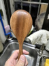 Edo乌檀木饭勺 木制加厚圆柄打饭勺家用盛饭勺子调羹电饭煲米饭铲勺 实拍图