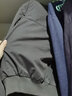 雅戈尔（YOUNGOR）单行政夹克男立领单茄克锦纶耐穿舒适透气男士上衣外套 VJJK409947DQA中灰 M 170/92A 实拍图