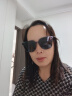 CAPONI墨镜GM男女偏光太阳镜防紫外线开车驾驶近视眼镜网红明星防晒眼镜 透明灰框-进口板材（偏光镜） 实拍图