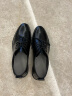 海澜之家HLA皮鞋男士商务休闲系带正装德比鞋子男HAAPXM2DBH171 黑色42 晒单实拍图