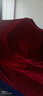 殳亓定制加厚金丝绒办公会议桌布摆地摊绒布料纯色长方形活动展会台布 酒红色 2*3米 实拍图