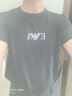 安普里奥·阿玛尼（Emporio Armani）阿玛尼短袖t恤男装奢侈圆领t恤百搭ea图案 黑+白（两件装） XL 晒单实拍图