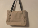 ANDSEEYOU品牌 帆布手提包女 复古女包单肩包大容量包包休闲手提包生日礼物 米白 实拍图