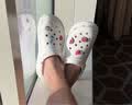 CROCS卡骆驰檀健次同款经典泡芙洞洞鞋轻便舒适男女同款花园鞋|207521 白色-100(含智必星) 40 (250mm) 实拍图