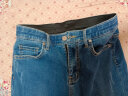 SP-68牛仔裤夏季薄款蓝色中腰小脚裤女士紧身裤子显瘦显高铅笔裤子 蓝色 均码 晒单实拍图