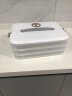 佳帮手多功能饺子盒收纳盒冰箱保鲜食品级冷冻水饺馄饨盒带盖托盘3层1盖 实拍图