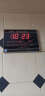 康巴丝万年历电子显示屏2025新款挂墙北斗卫星自动对时钟表客厅学校时钟 45*32cm大字数码 24英寸 实拍图
